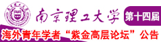 操大骚逼片操大花骚逼片南京理工大学第十四届海外青年学者紫金论坛诚邀海内外英才！